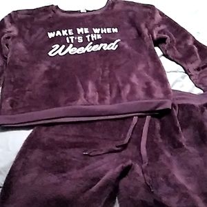 Women's Xl Pajama set